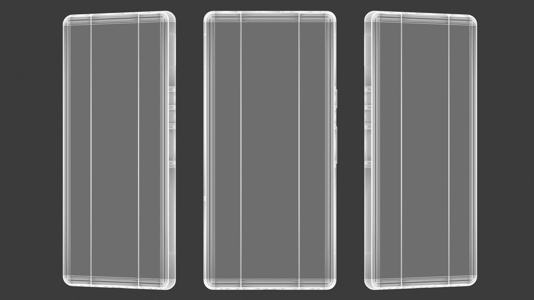 Google pixel 7A Charcoal 3D model_17