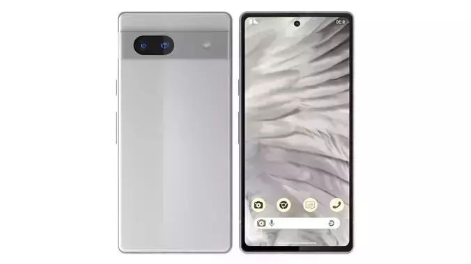 Google pixel 7A Snow 3D model | CGTrader