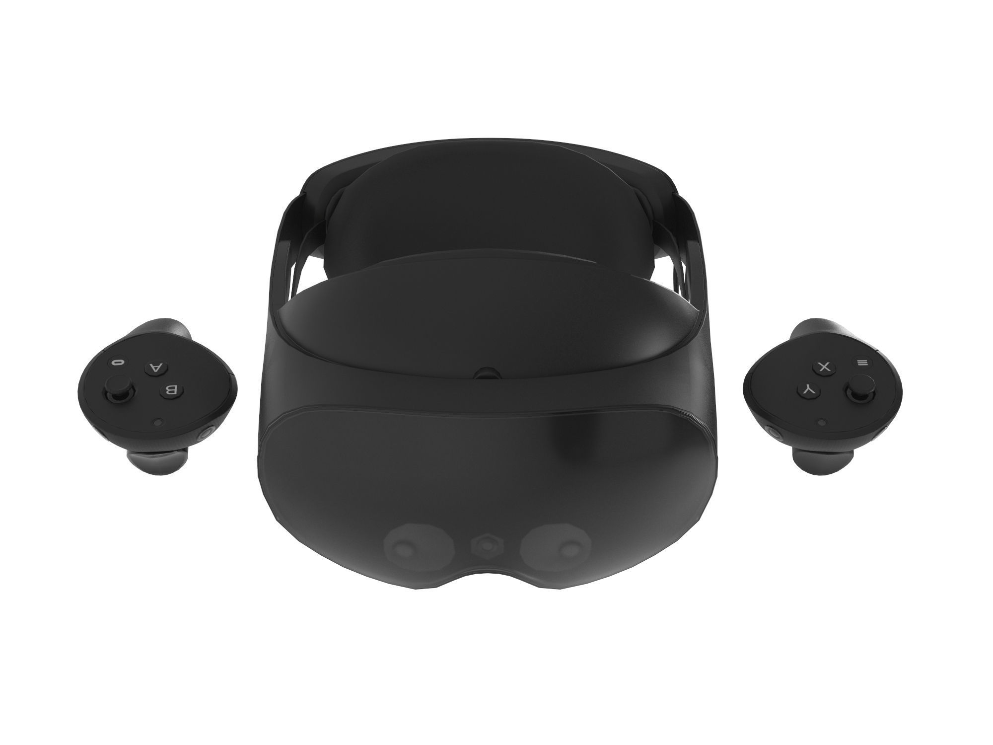 VR QUEST PRO LOW POLY GAME READY Low-poly 3D model_5