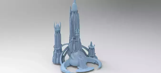 Castle bright Moon full 1