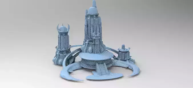 Castle Bright Moon city  