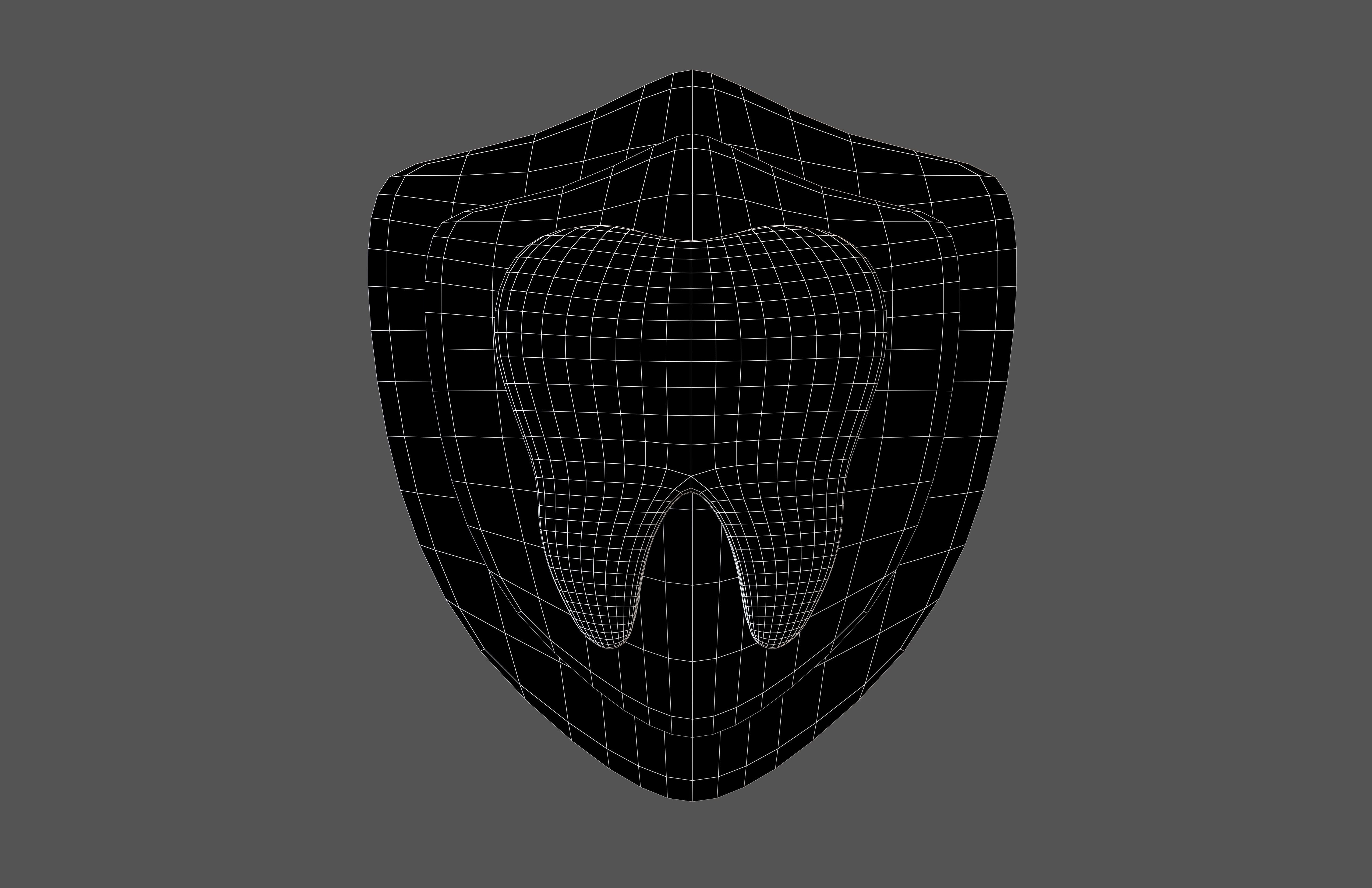 Protect Tooth Emoji v1 001 Low-poly 3D model_5