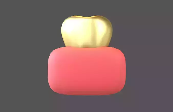 Tooth With Gums Emoji v1 005