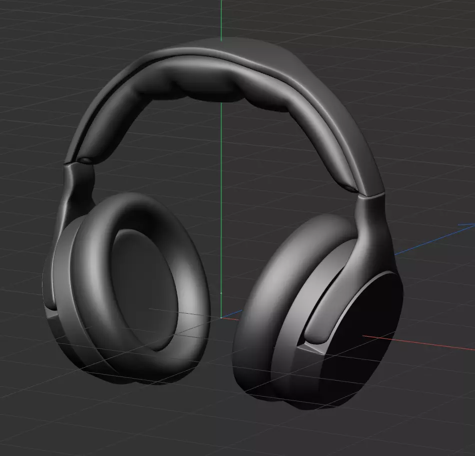 Headphones Free 3D model