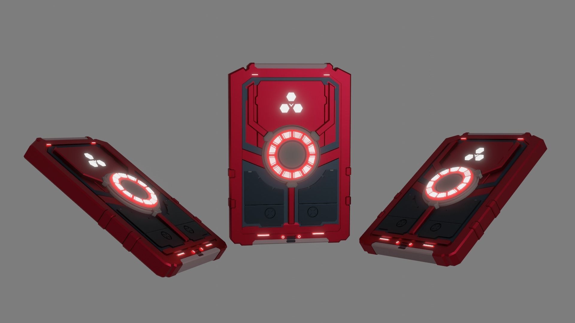 Sci-Fi card 3D model_15