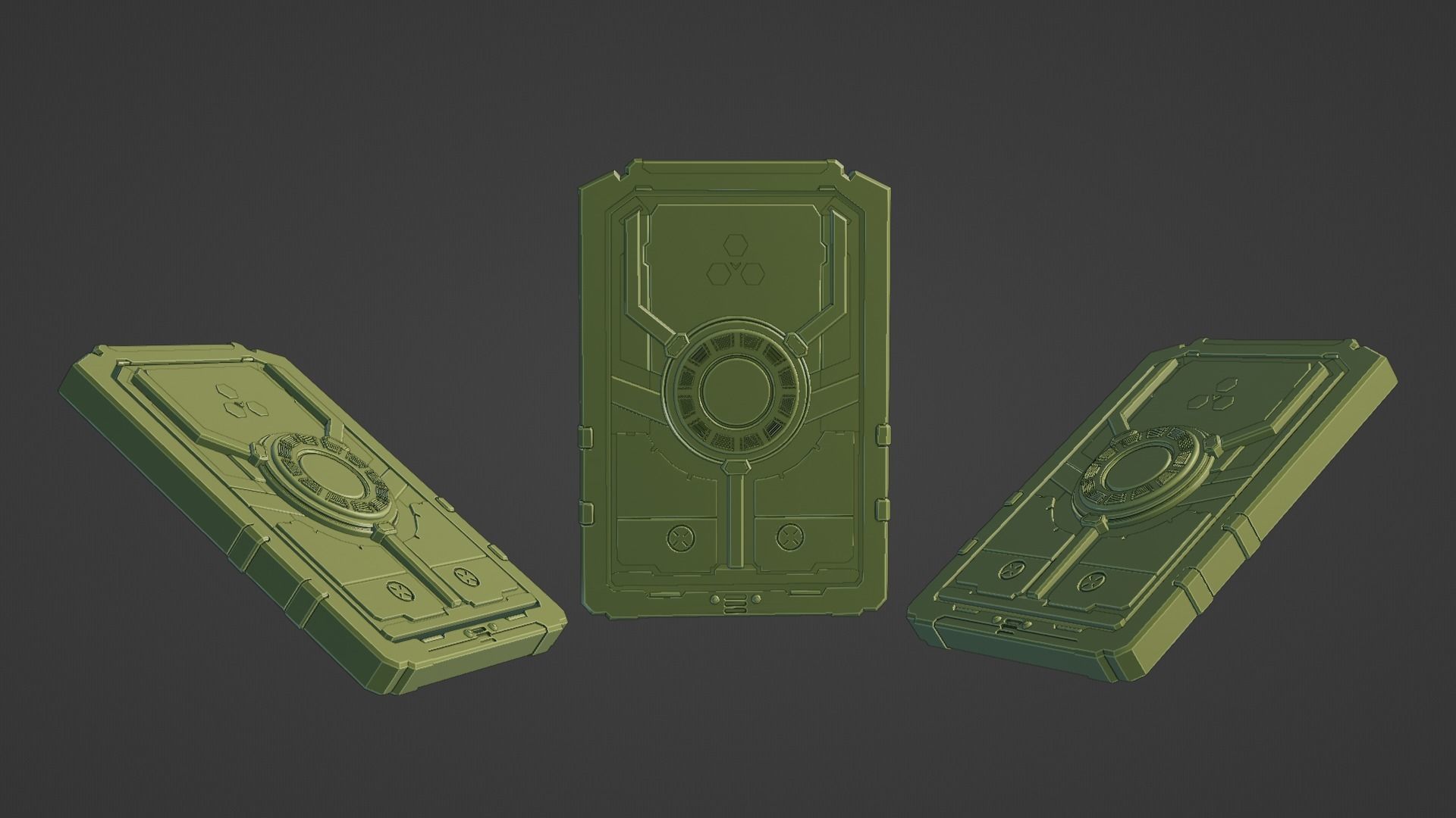Sci-Fi card 3D model_71