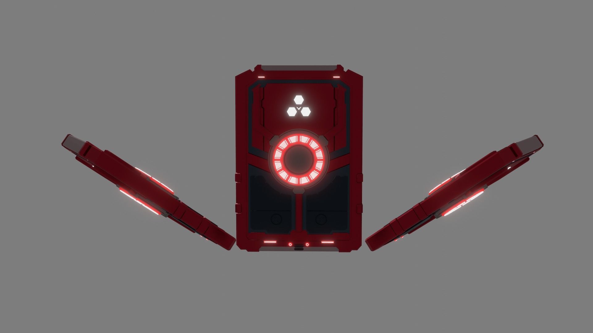 Sci-Fi card 3D model_21