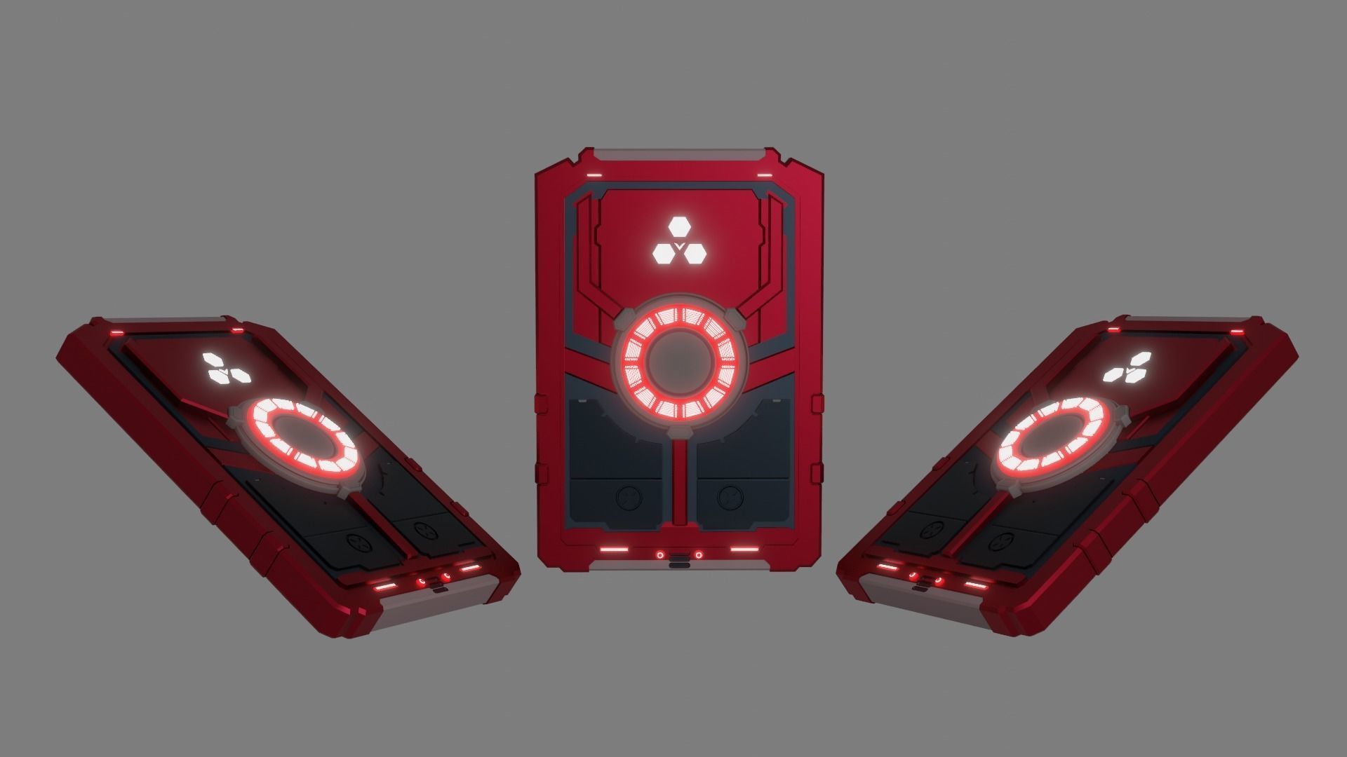 Sci-Fi card 3D model_22
