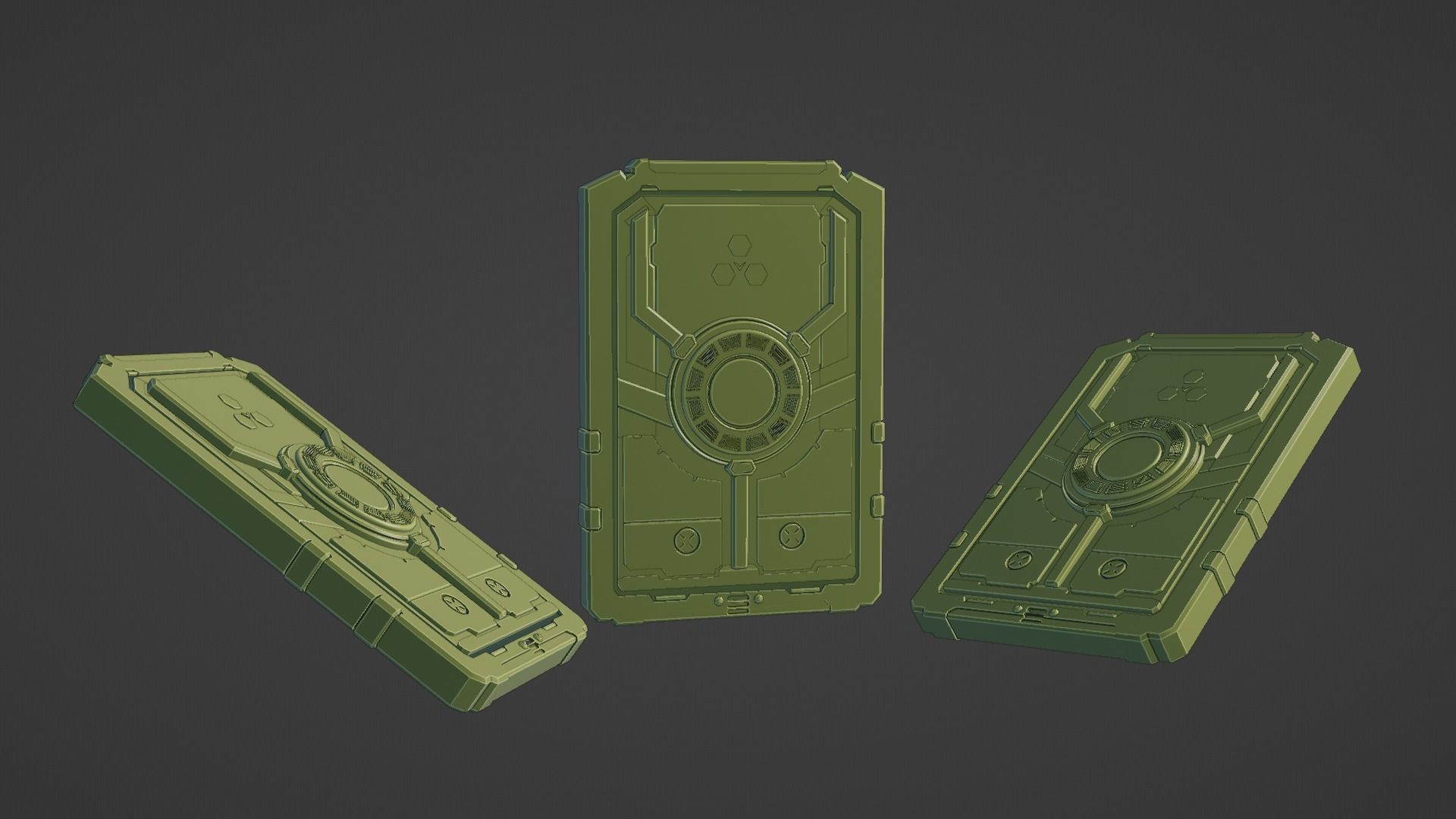 Sci-Fi card 3D model_54