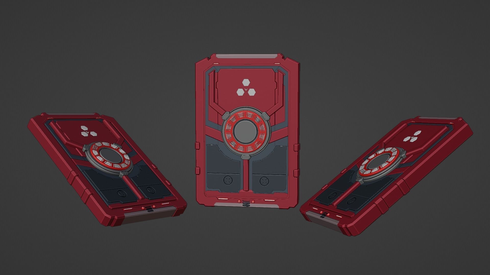 Sci-Fi card 3D model_68