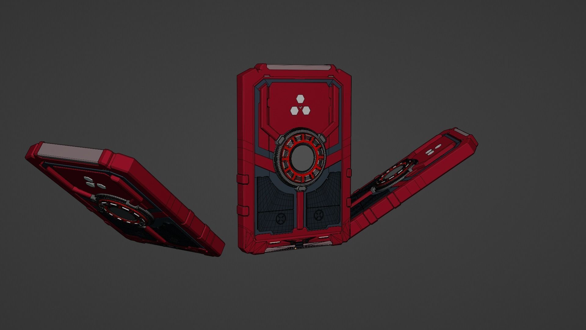 Sci-Fi card 3D model_81