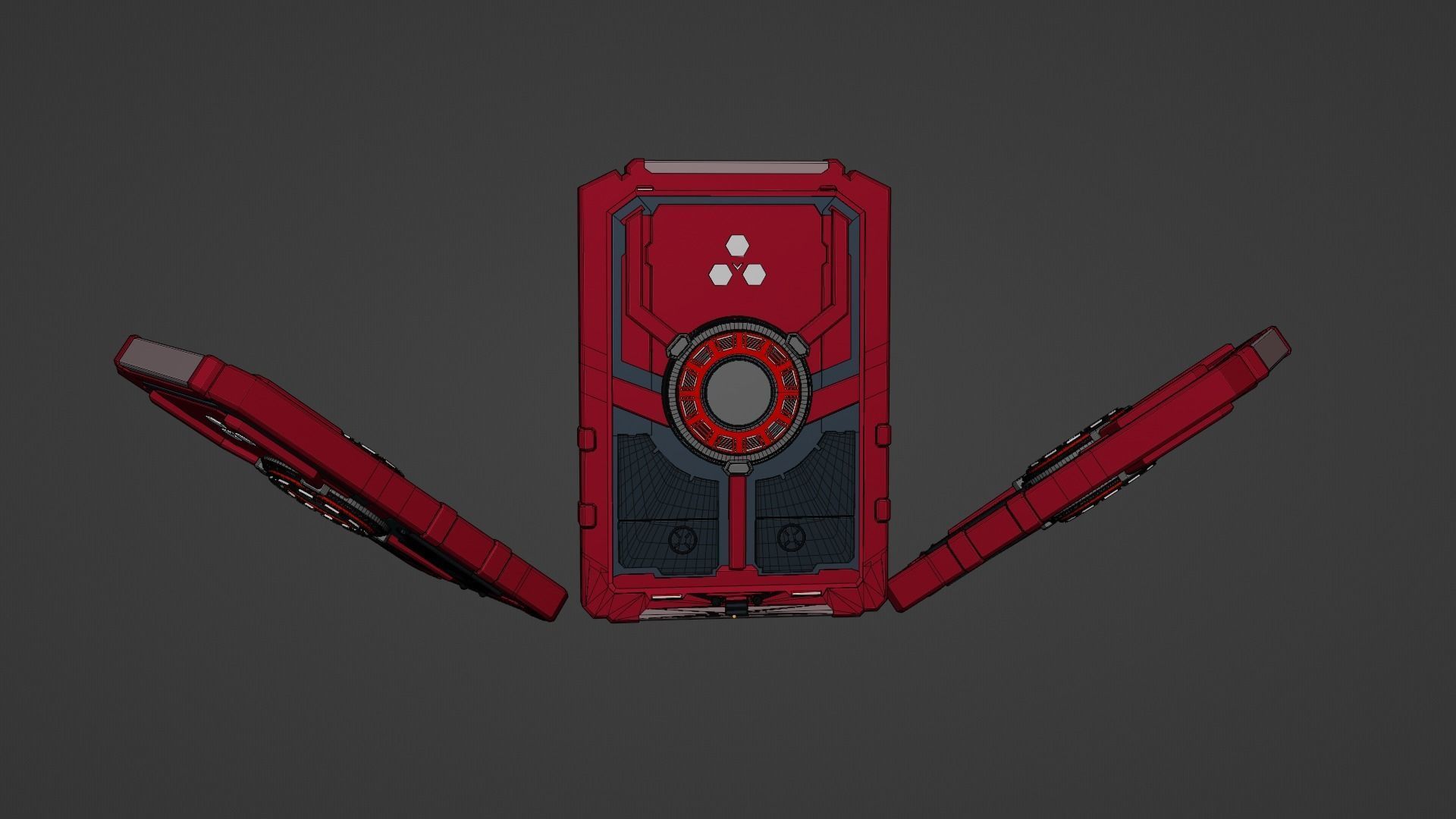 Sci-Fi card 3D model_97