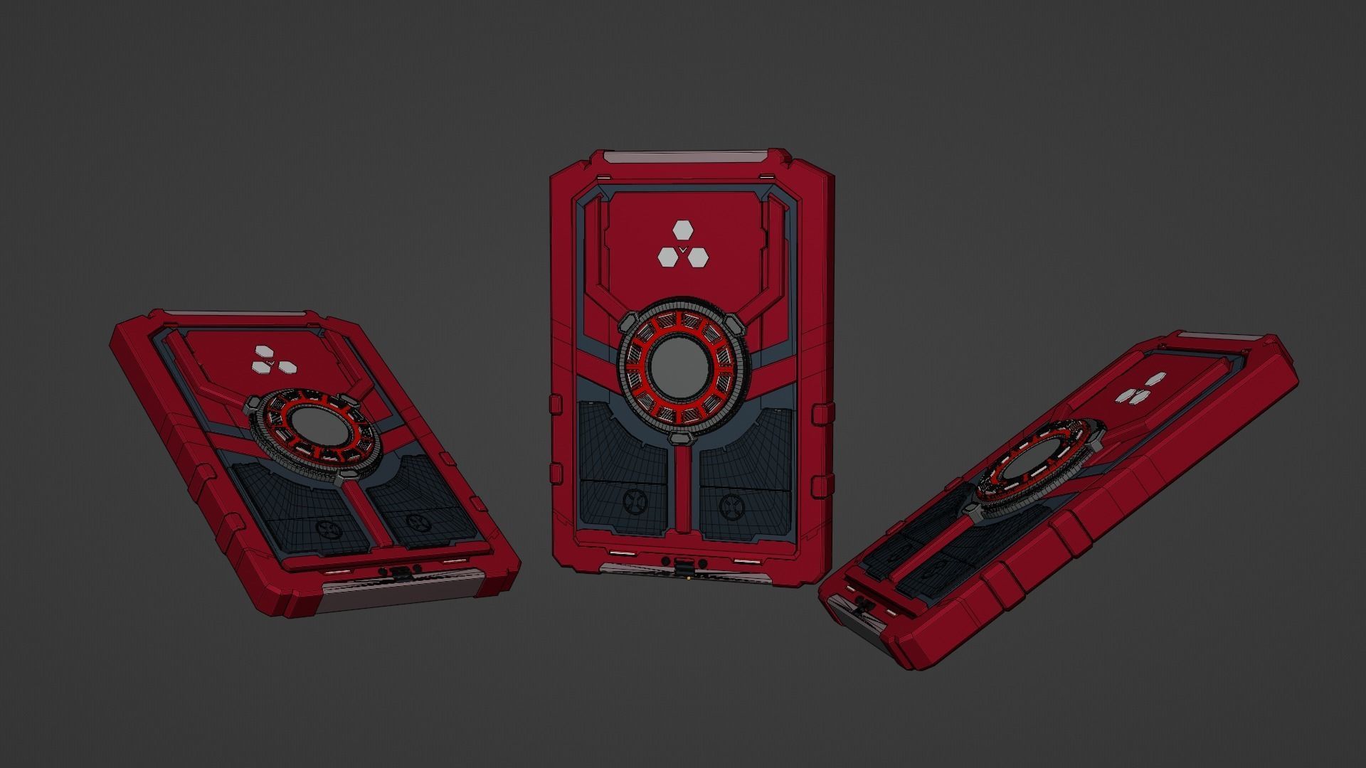 Sci-Fi card 3D model_82