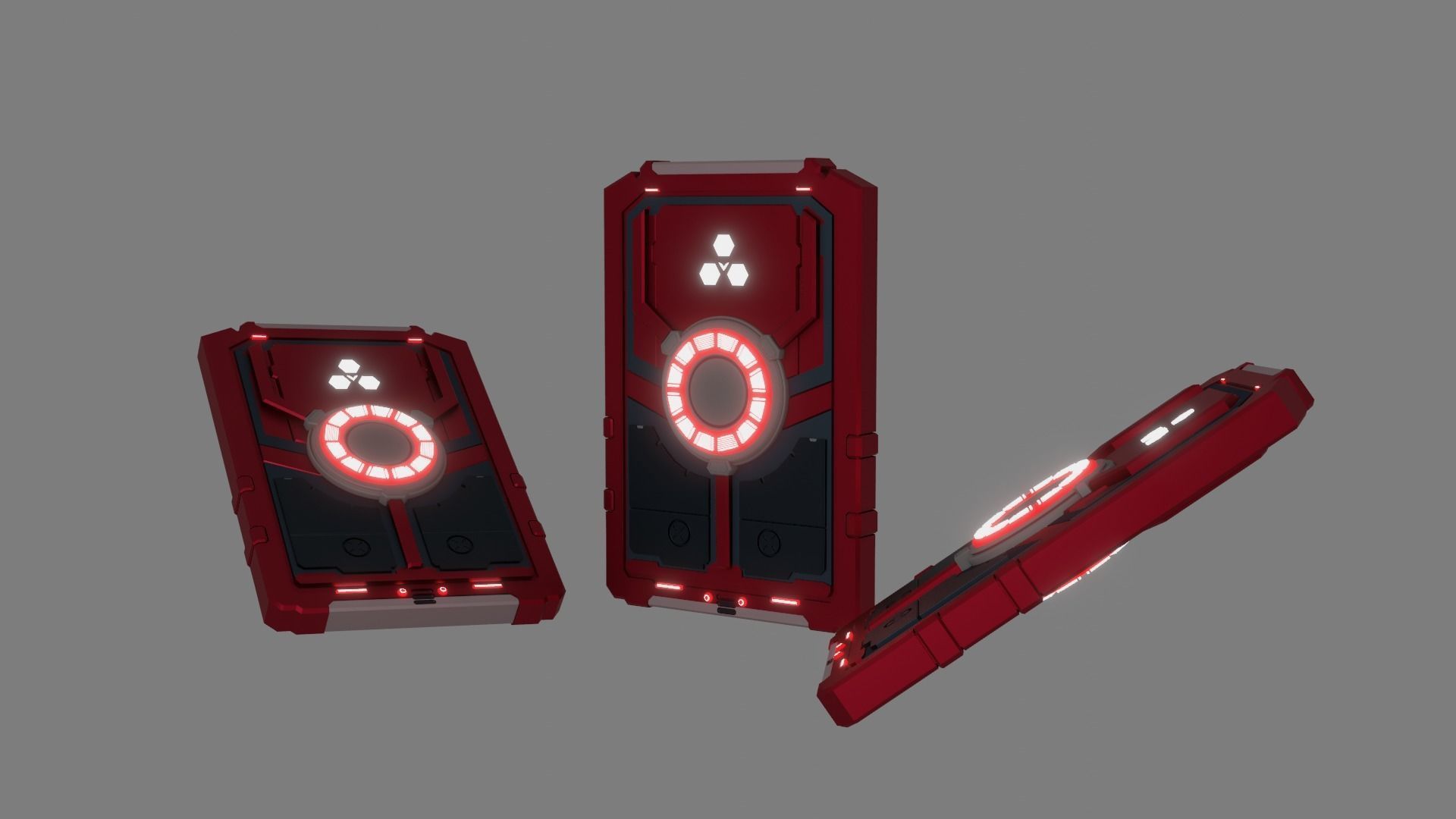 Sci-Fi card 3D model_31