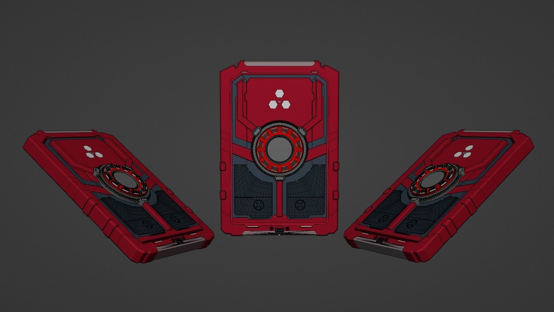 Sci-Fi card 3D model_76