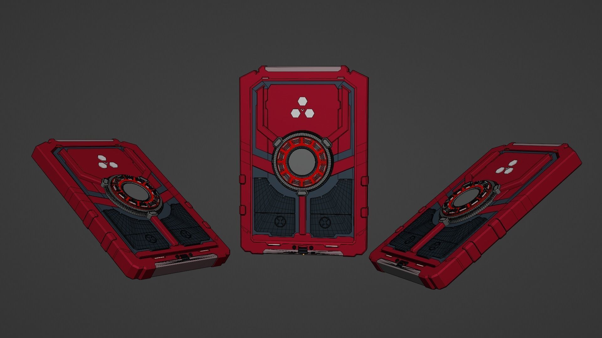 Sci-Fi card 3D model_75