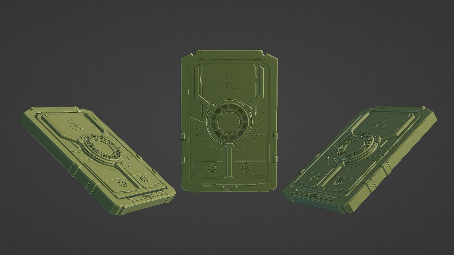 Sci-Fi card 3D model_70