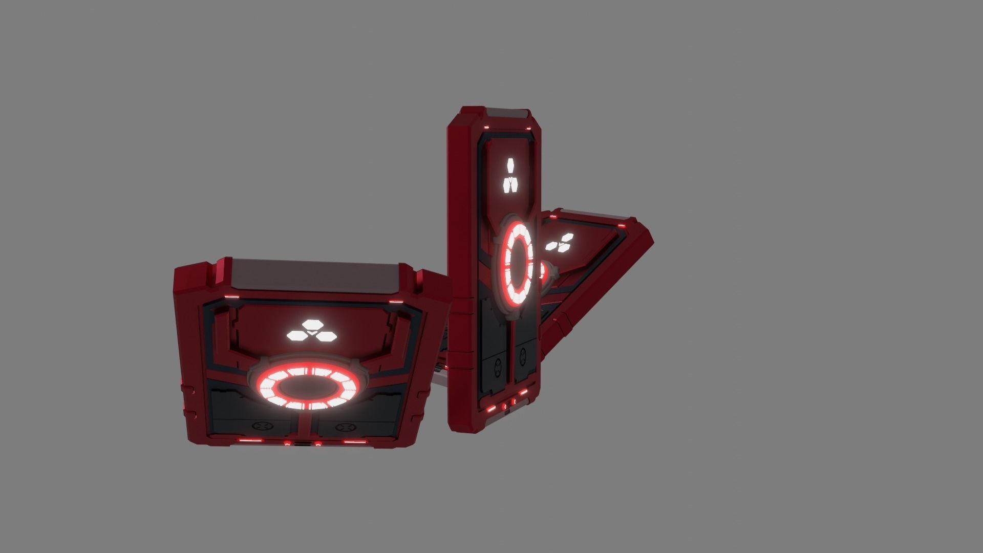 Sci-Fi card 3D model_17