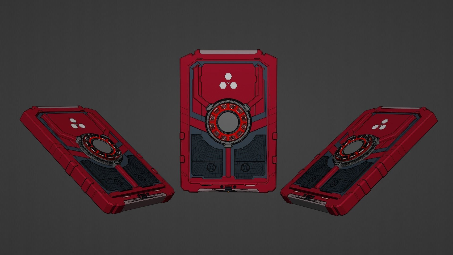Sci-Fi card 3D model_74
