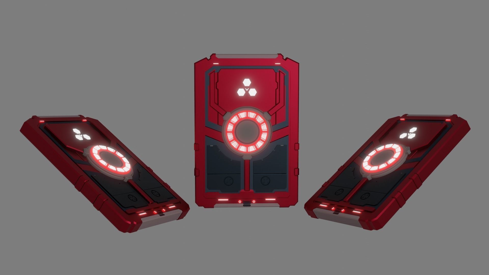 Sci-Fi card 3D model_27