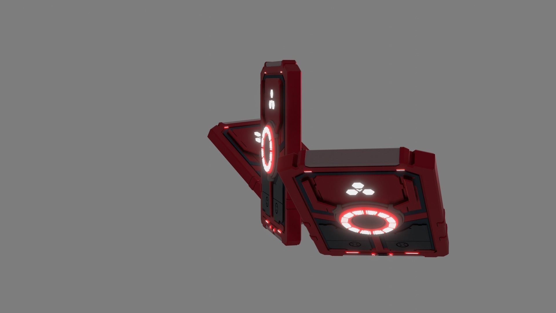 Sci-Fi card 3D model_16