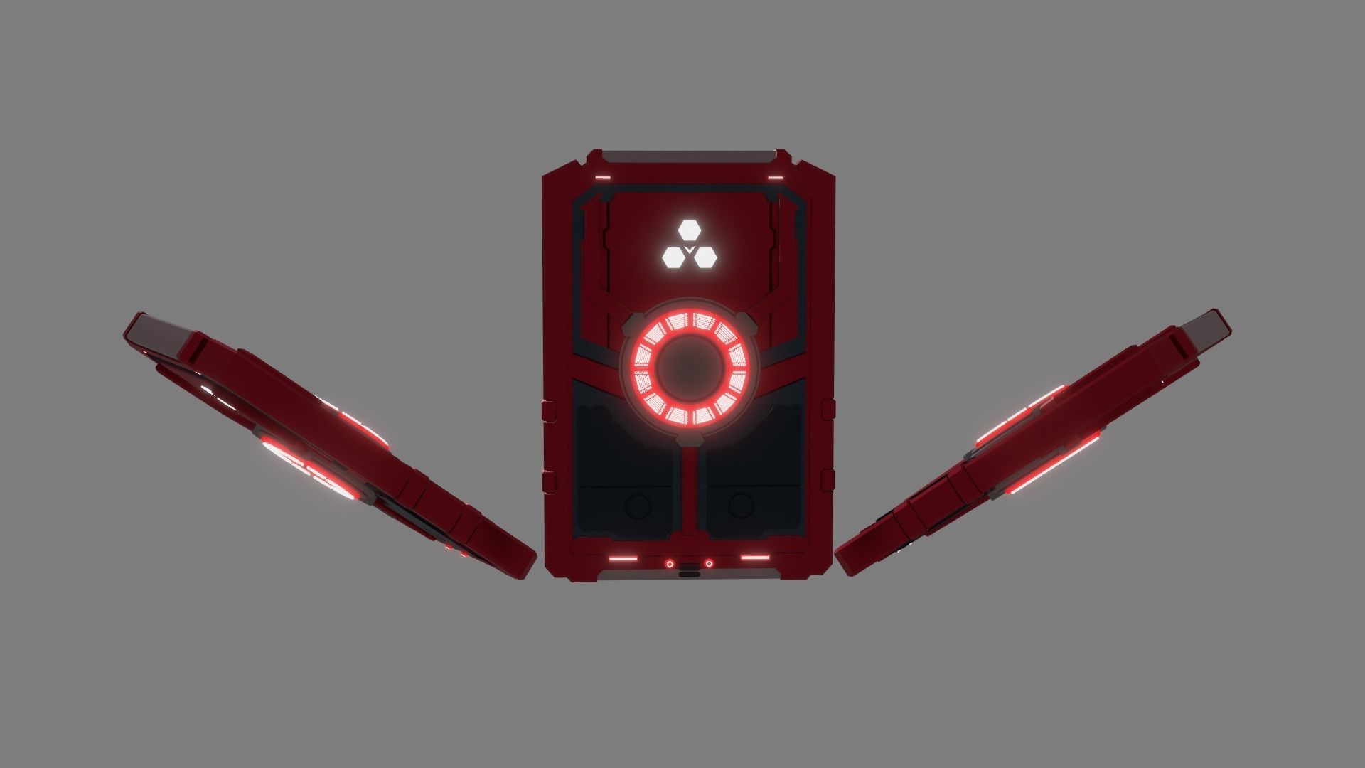 Sci-Fi card 3D model_18