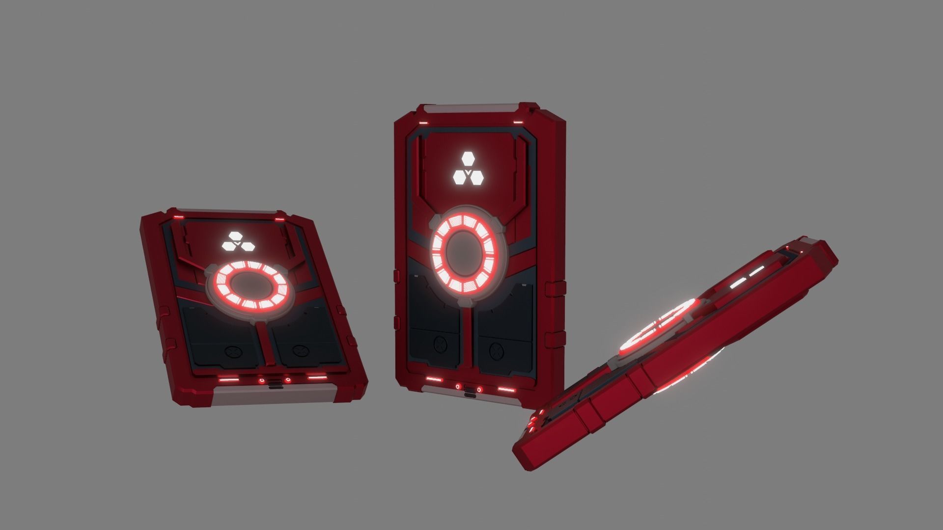 Sci-Fi card 3D model_23