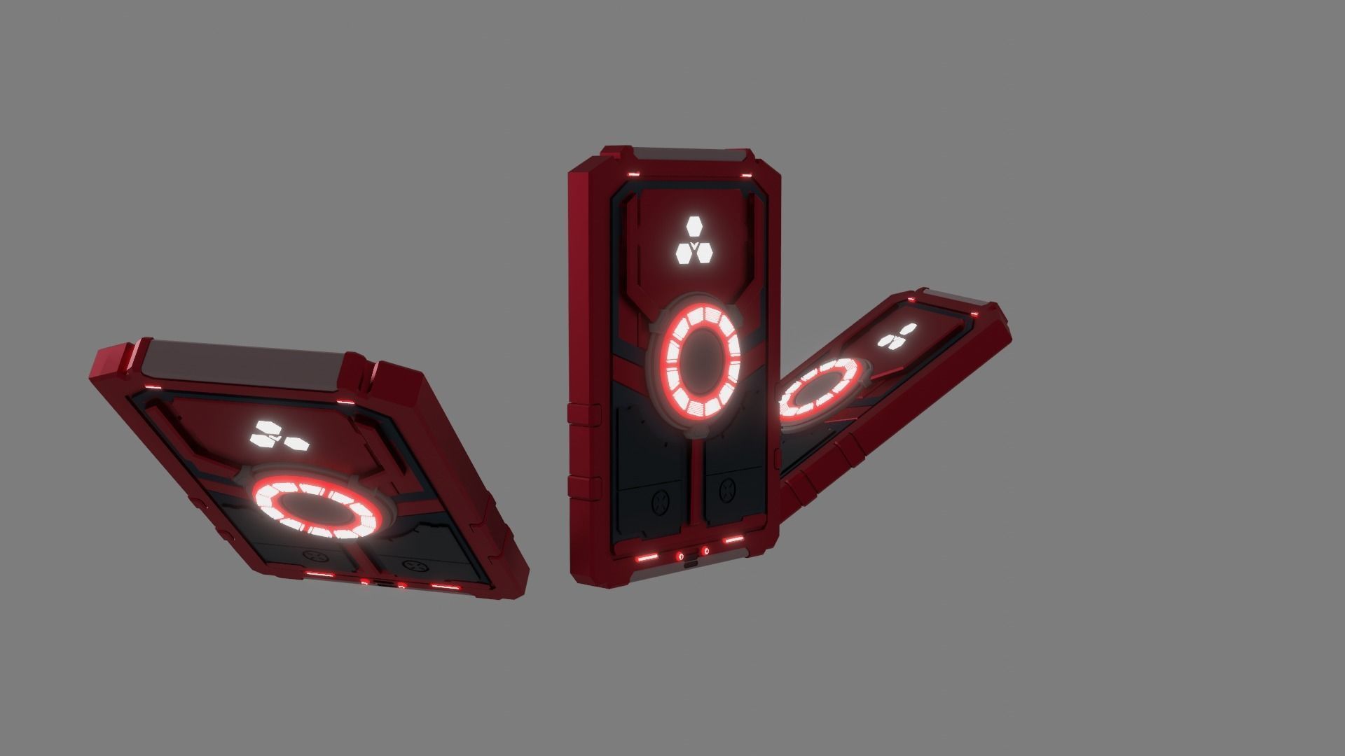 Sci-Fi card 3D model_19