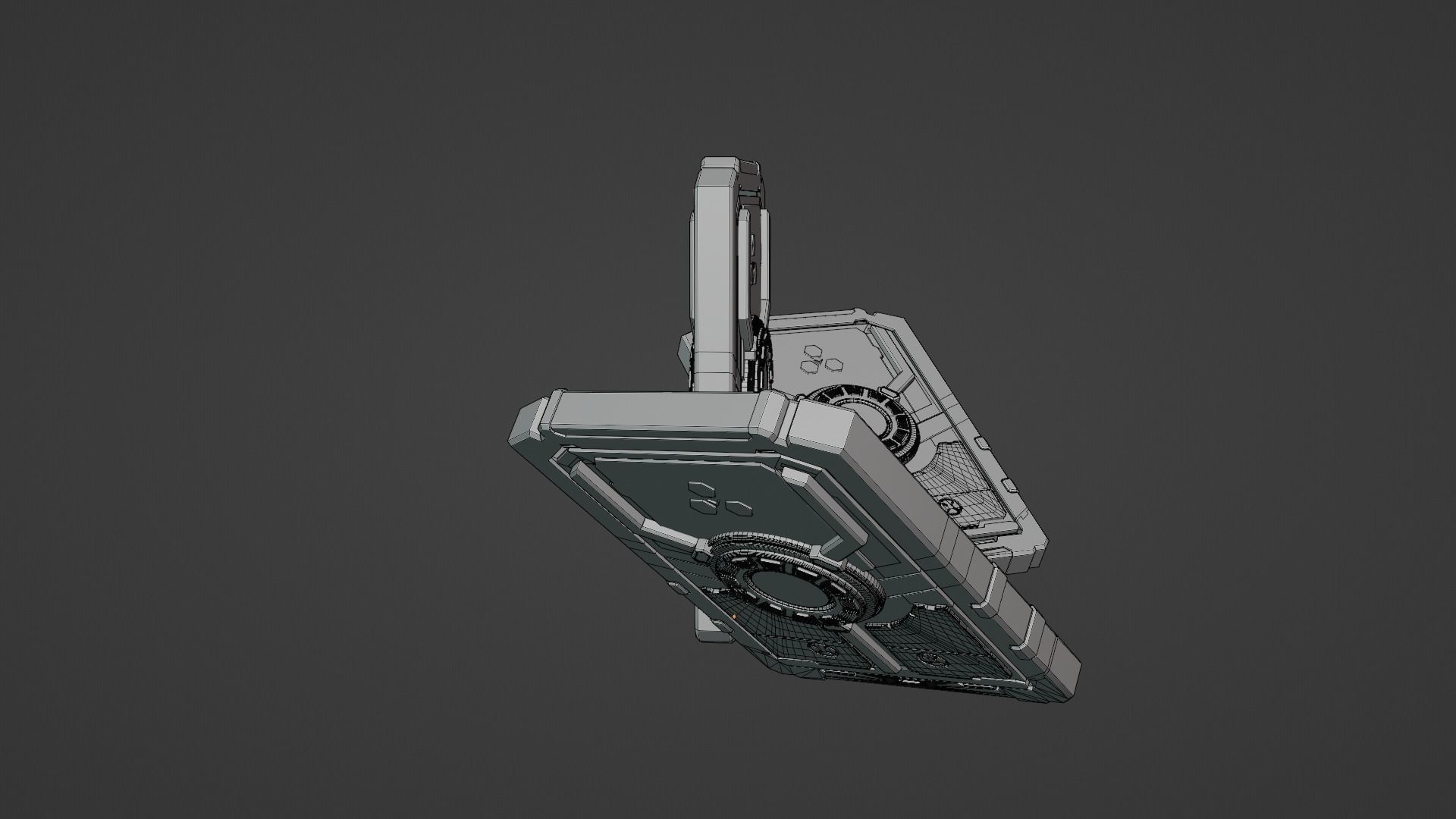 Sci-Fi card 3D model_78