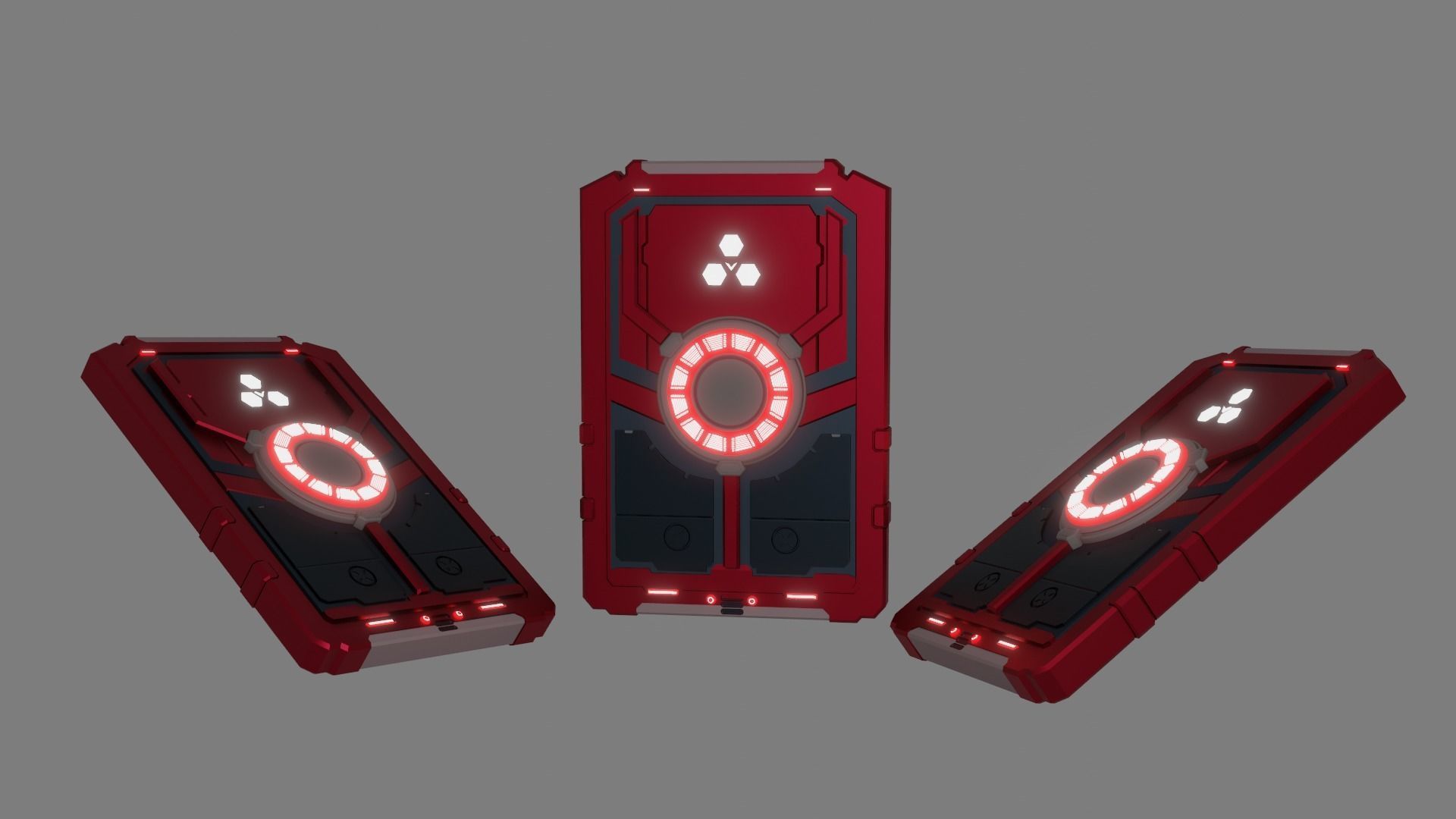 Sci-Fi card 3D model_34