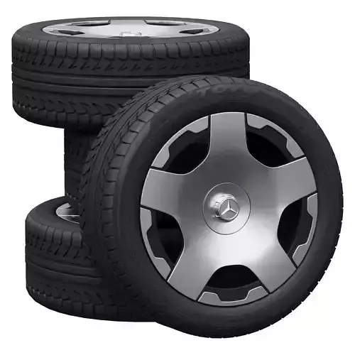 Mercedes wheels 3D model