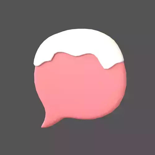 Winter Speech Balloon v1 003