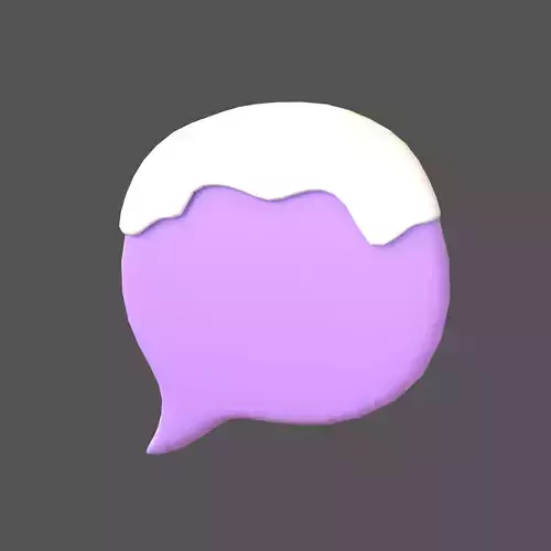 Winter Speech Balloon v1 006