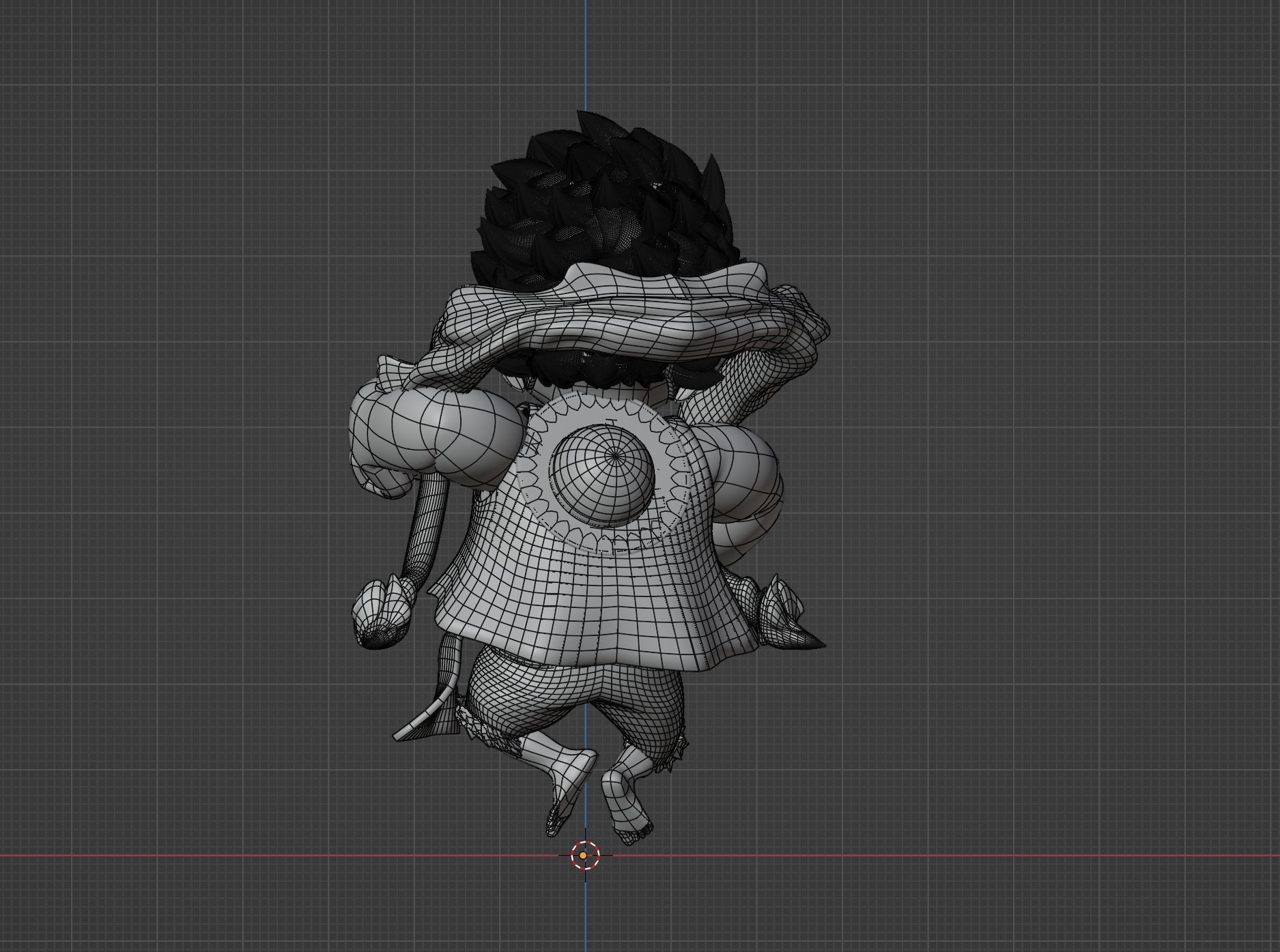 Luffy Gear4 SD - One Piece 3D model_11