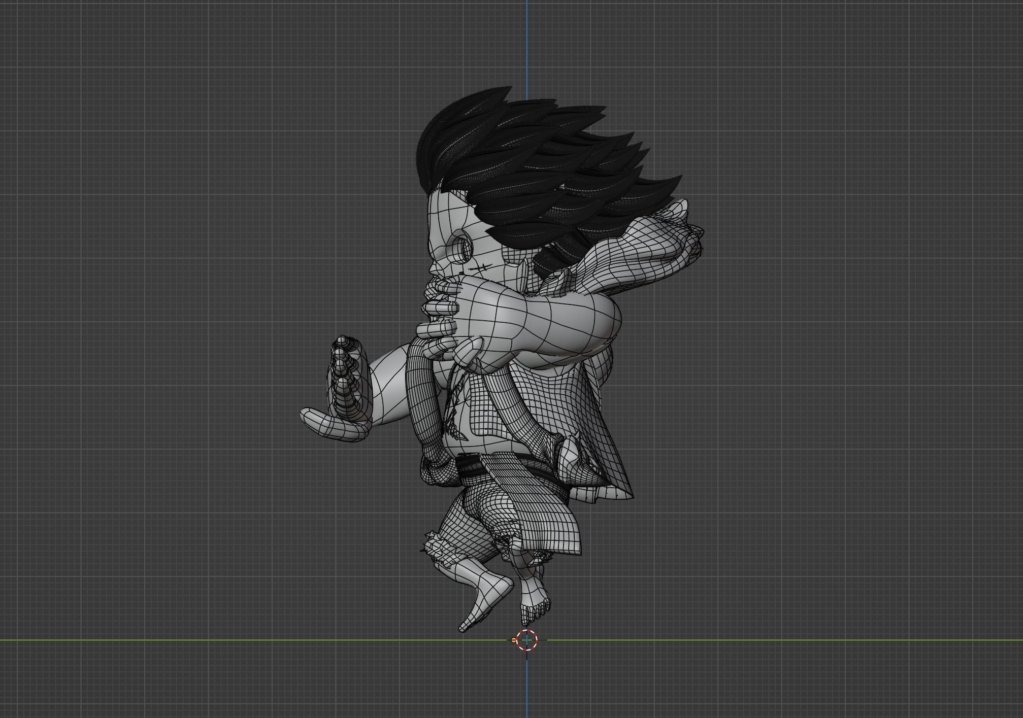 Luffy Gear4 SD - One Piece 3D model_10