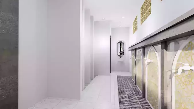 Toilet and Wudhu spot at Mosque smallMosque Prayer room islam