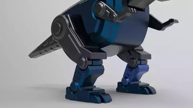 Robot dinosaur model 3D print model