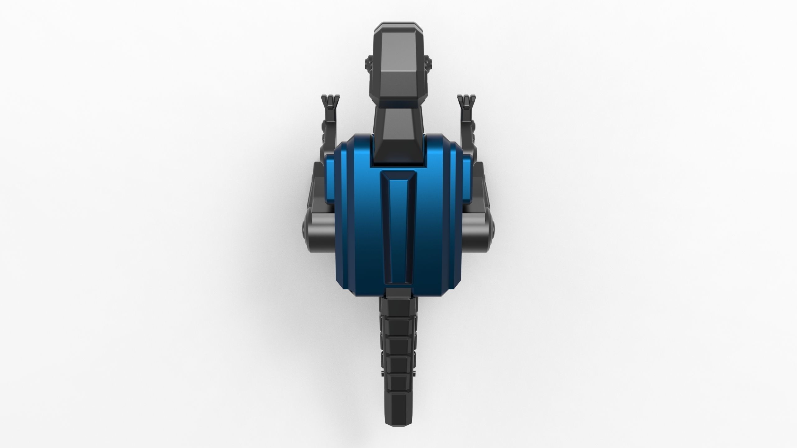 Robot dinosaur model 3D print model_4