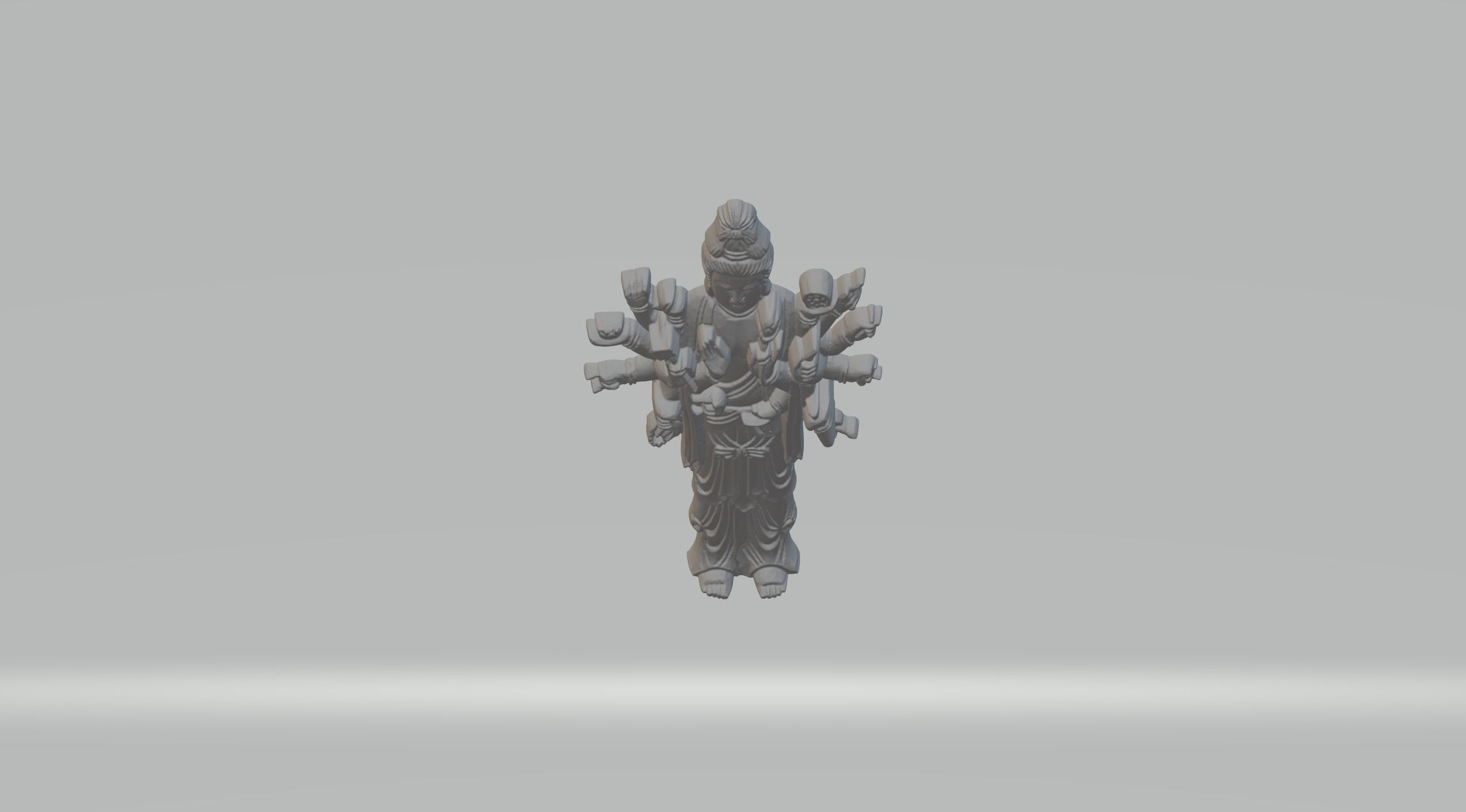 Quan Yin 3D print model_4