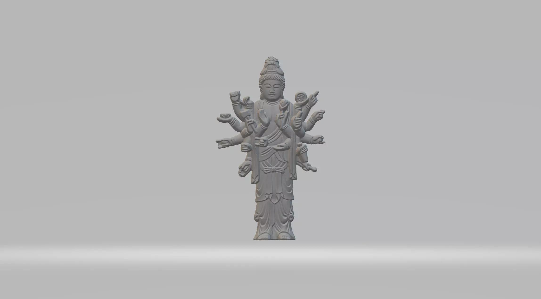 Quan Yin 3D print model_0