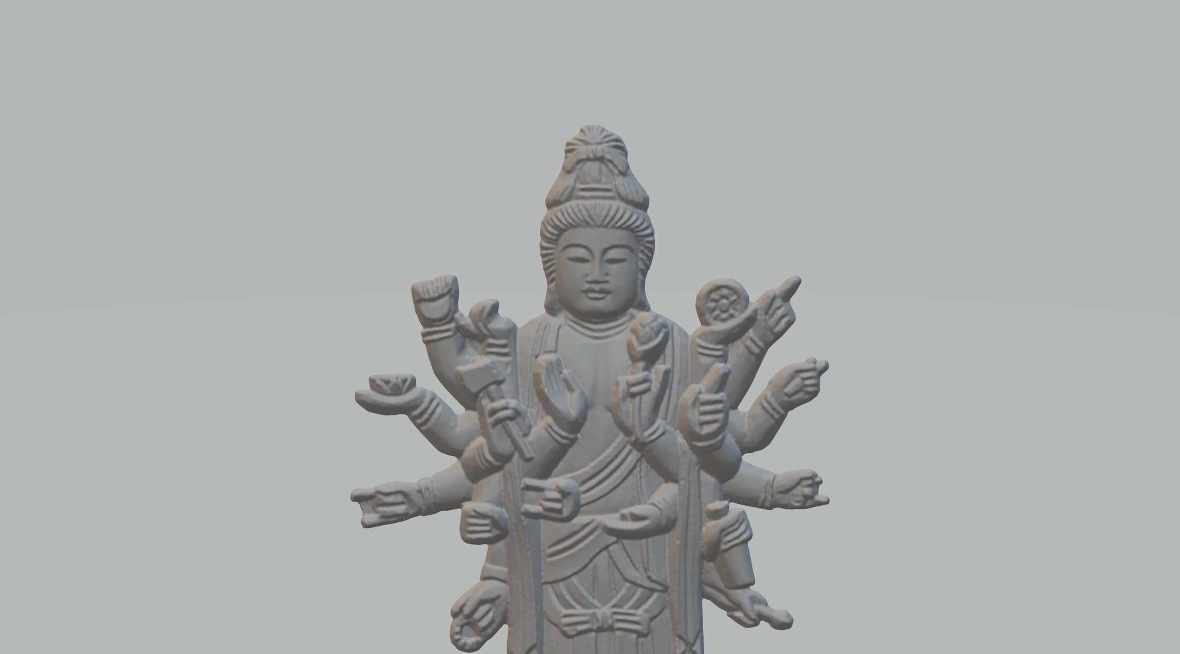 Quan Yin 3D print model_5