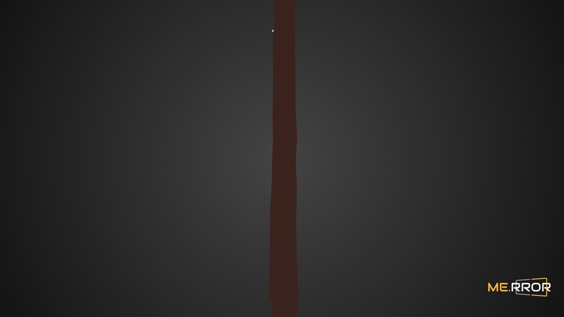 Game Ready Brown Curtain Low-poly 3D model_6