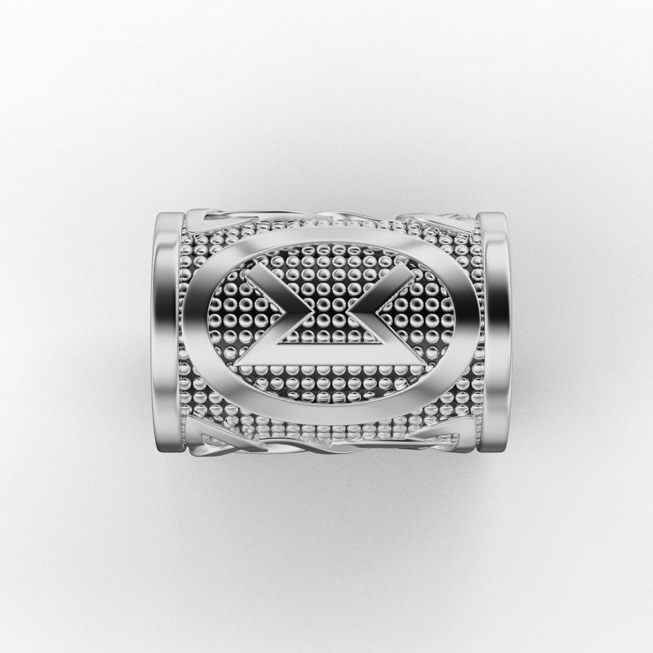 Rune Charm Pertho 3D print model_8