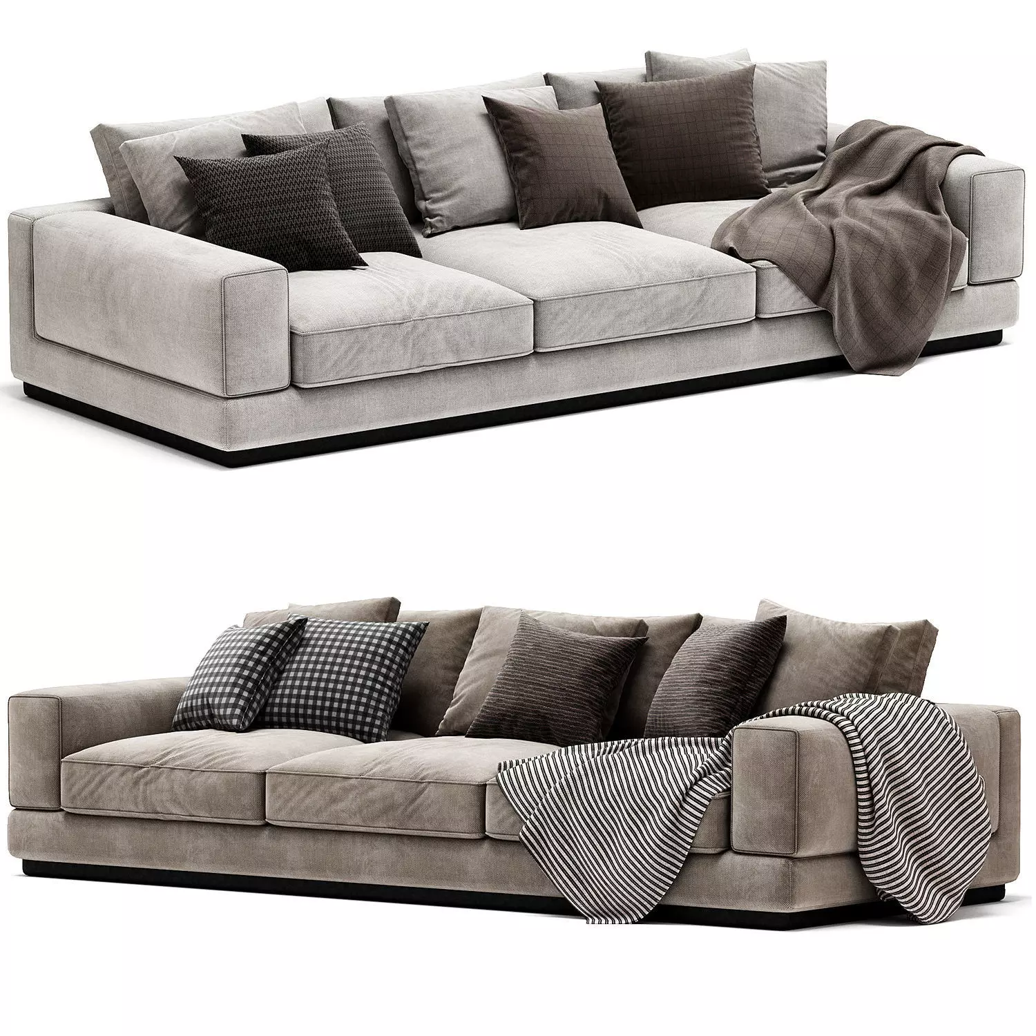  Flexform Modulnyy Divan Big Bob 3D model_0