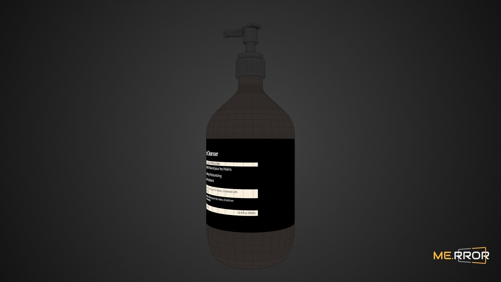 Game Ready Hand Cleanser Low-poly 3D model_1
