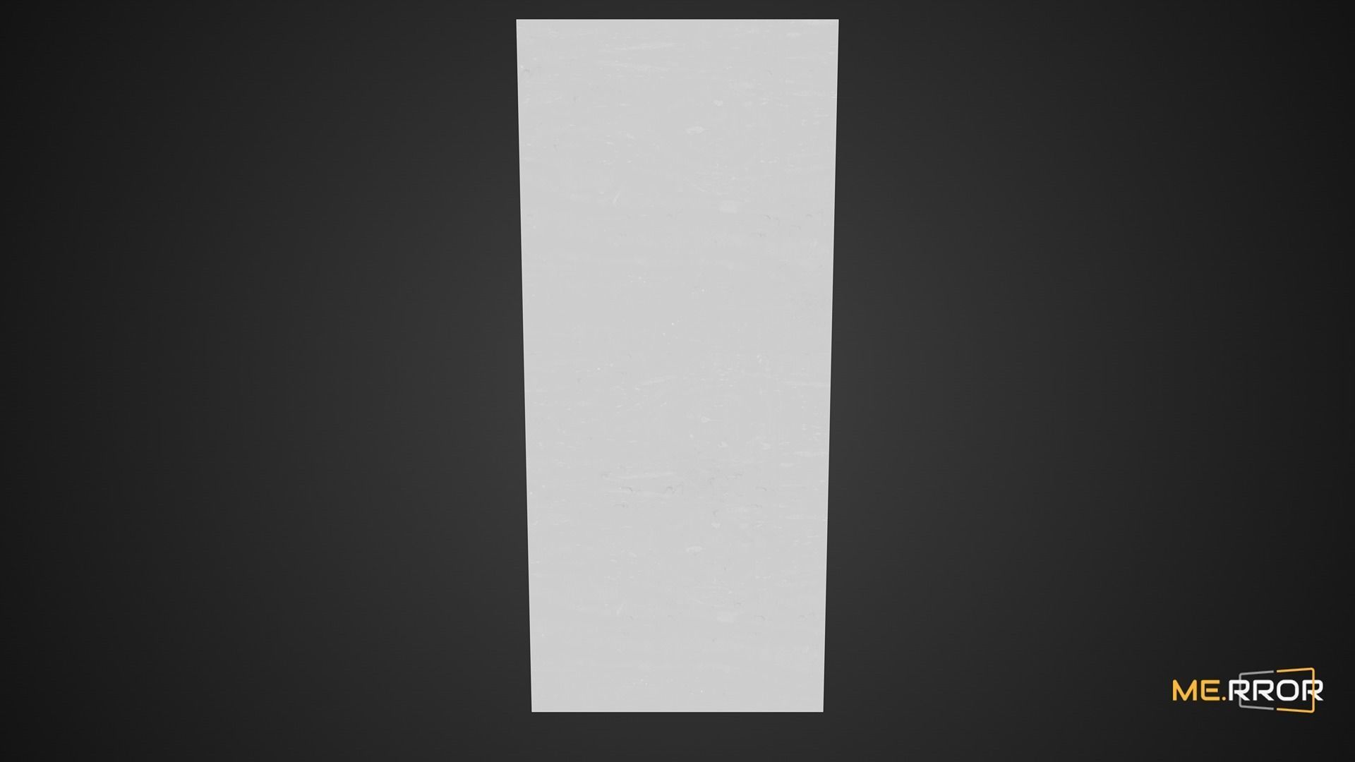 Game Ready White Mirror Low-poly 3D model_4