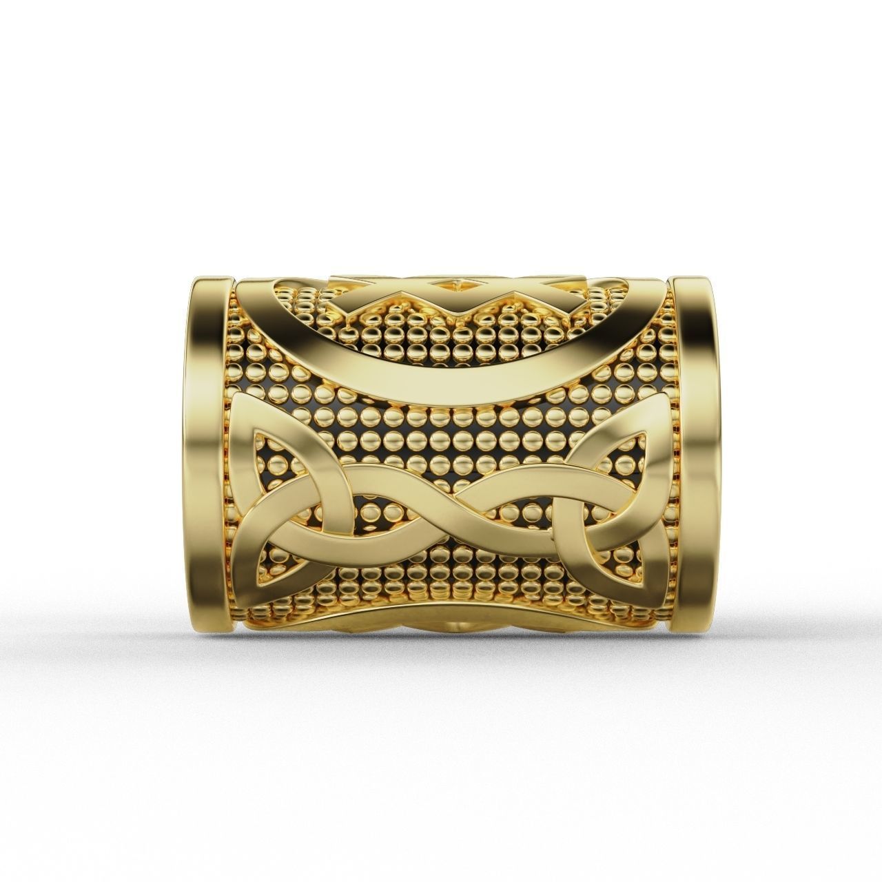 Rune Charm Inguz 3D print model_9