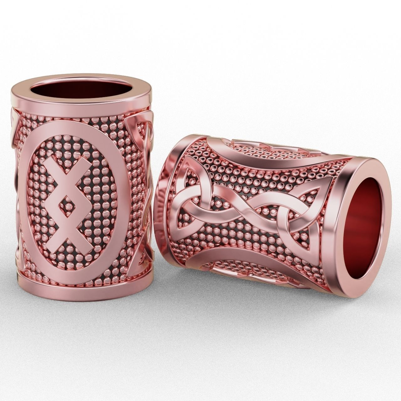 Rune Charm Inguz 3D print model_1