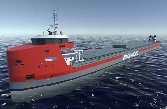 EasyMax Egbert Wagenborg multipurpose iceclassed vessel 3d model Low-poly 3D model