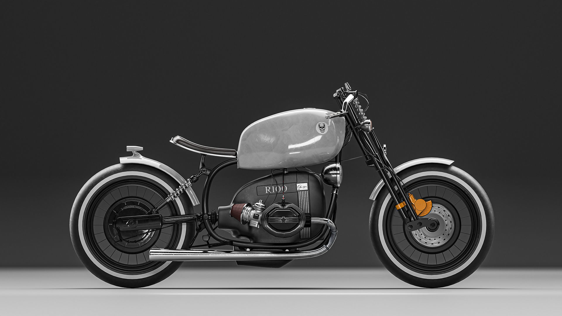 R100 Caferacer 3D model_6